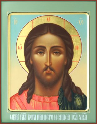 Y0917-97002, Икона "Спас Оплечный" 22х28 4 кат.