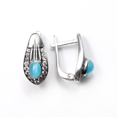 I0210-10744, Серьги Ag 925 3,96 гр.