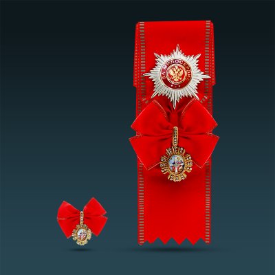 A0685-13112, Орден Святой Великомученицы Екатерины (серебро, золочение, эмаль)