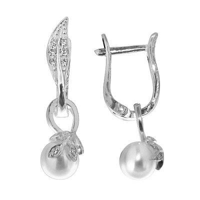 I0743-10973, Серьги Ag 925 2,86 гр.