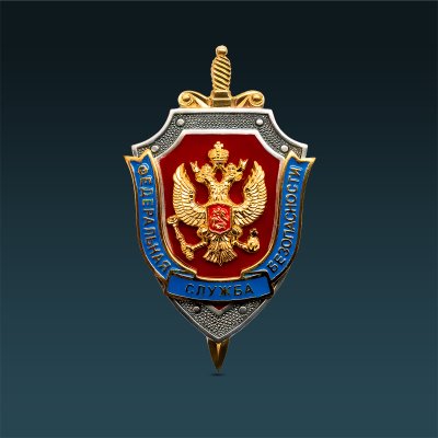 C0499-13012, Знак «Федеральная служба безопасности» (серебро, золочение, эмаль)