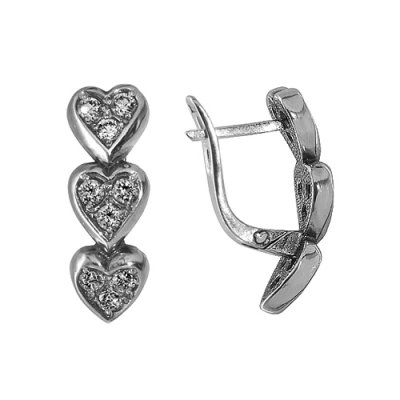 I0753-10611, Серьги Ag 925 5,40 гр.